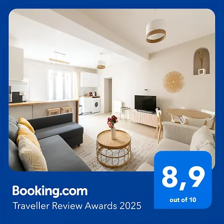 Apartament Luxurious 1 Bedroom Quartier De La Bastille Free Netflix Paryż