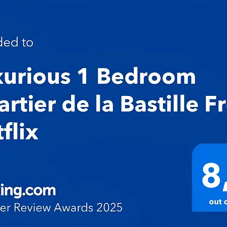 דירה Luxurious 1 Bedroom Quartier De La Bastille Free Netflix פריז